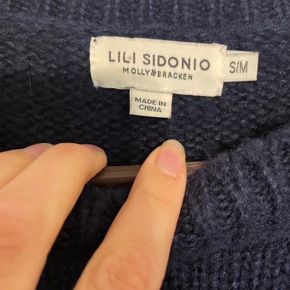 Navy Knit With Arm Balls - Picture 5 of 10